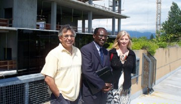 NGDI Organizes Roundtable and Pharmaceutical Sciences Building Tour for Dr. Clive Ondari from WHO
